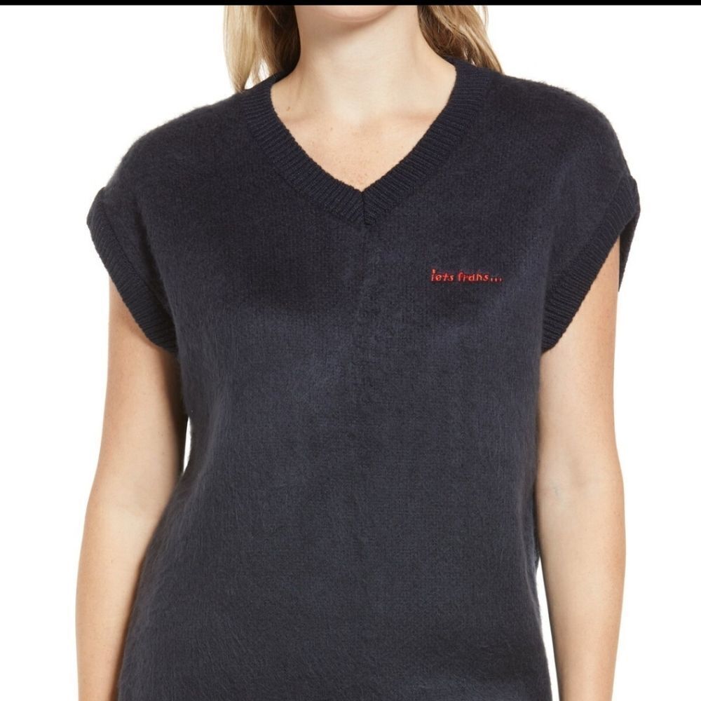 Urban Outfiters - iets frans Women's Fluffy Knit Vest.